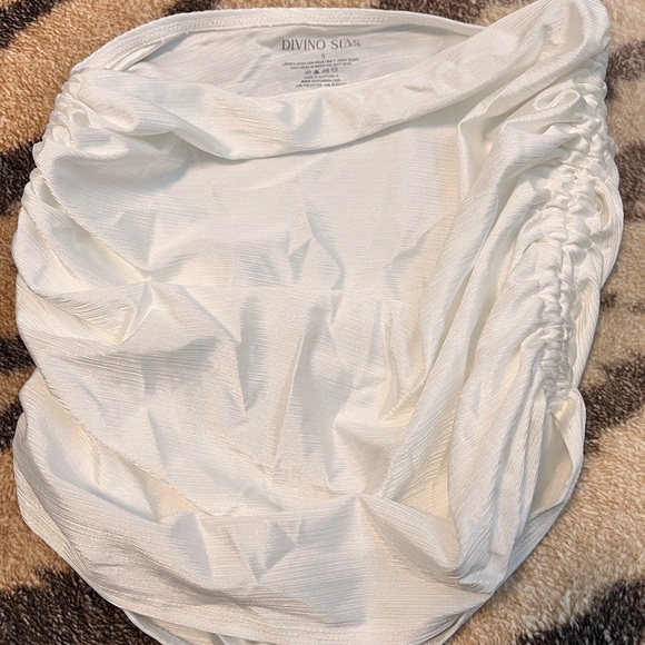 Divino Seas Cloud Bright White Skirt S - Picture 3 of 5